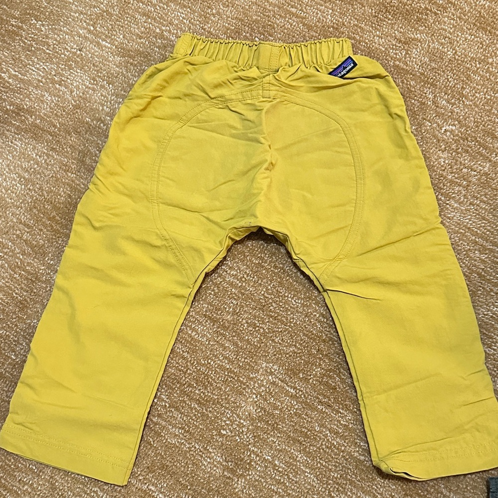 Patagonia Kids Yellow Casual Bottoms